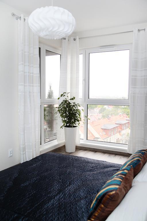 Livin Apartments Santocka Szczecin Szoba fotó