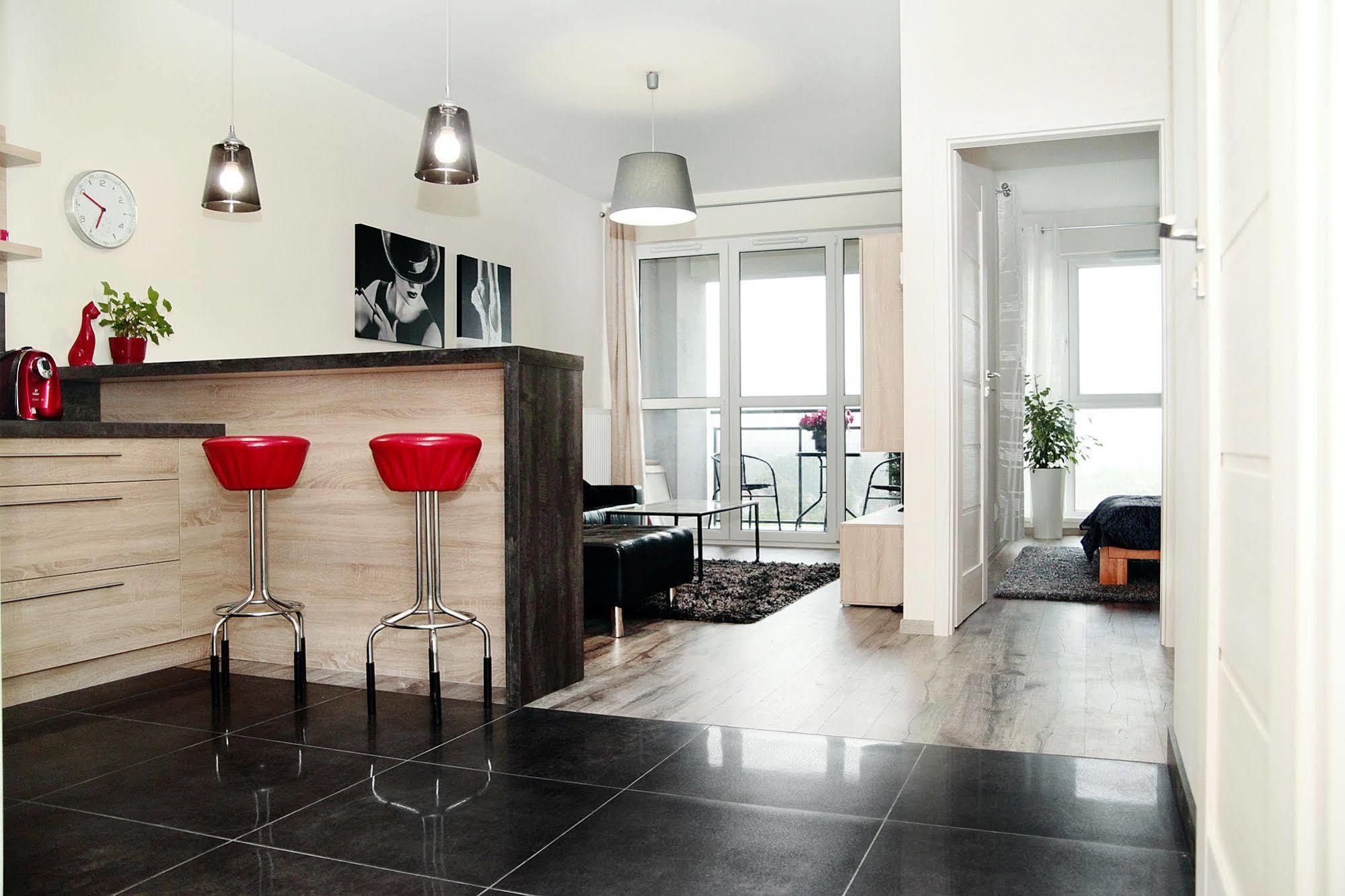 Livin Apartments Santocka Szczecin Kültér fotó